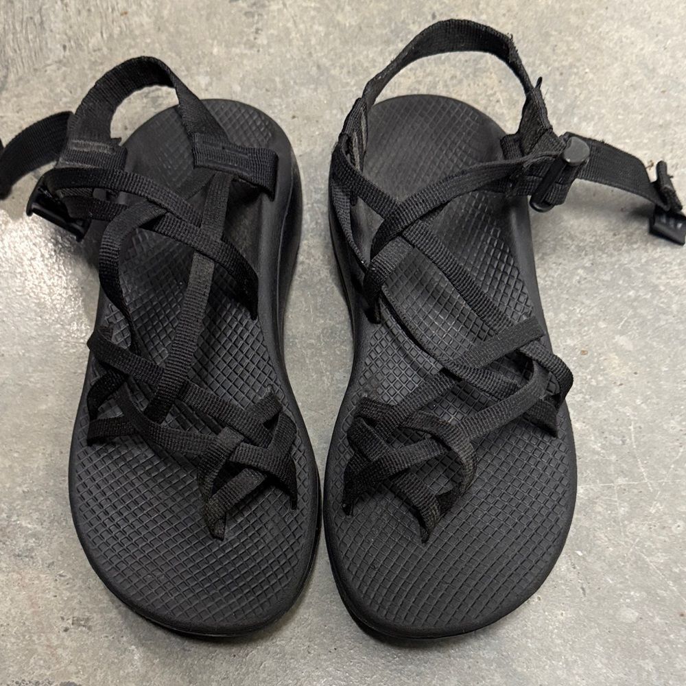 Chaco Women's Black Strappy Sandals